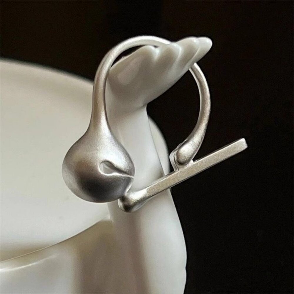 2Pcs Merit Wooden Fish Rings Stress-Relief Toy